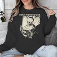 Skeleton Read More Books Unisex Sweatshirt