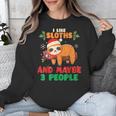 Sloth For Sloth Lover Men Women Kids Introverts Unisex Sweatshirt Sloth For Sloth Lover Men Women Kids Introverts Unisex Sweatshirt