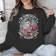 Smut Book Reader Romance Novel Somebody's Smut Reading Wife Unisex Sweatshirt