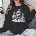 Snowman Reading Books Lovers Librarian Bookworm Christmas Unisex Sweatshirt Snowman Reading Books Lovers Librarian Bookworm Christmas Unisex Sweatshirt