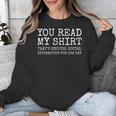 Social Interaction Introvert Humor Unisex Sweatshirt