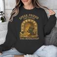 Speak Friend Enter Bookshop Magic Panther Unisex Sweatshirt Speak Friend Enter Bookshop Magic Panther Unisex Sweatshirt