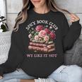 Spicy Book Club Dark Romance Reader Women Bookish Merch Cute Unisex Sweatshirt Spicy Book Club Dark Romance Reader Women Bookish Merch Cute Unisex Sweatshirt