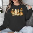Spooky Halloween Book Lover Halloween Reading Goose Unisex Sweatshirt