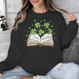 St Patricks Day Book Lover Librarian Reading Saint Pattys Unisex Sweatshirt