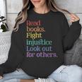 Stop Book Banning Pro Library Unisex Sweatshirt