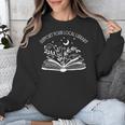Support Your Local Library Book Reading Books Unisex Sweatshirt
