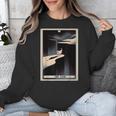 Tarot Cards Guide Book Esoteric Mysticism Clothing The Fool Tarot Card -Adults & Kids Small Short Sleeve Crew Neck Classic Fit Unisex Sweatshirt