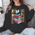 Teacher Librarian Kawaii Penguin Book Lover Penguin Unisex Sweatshirt Teacher Librarian Kawaii Penguin Book Lover Penguin Unisex Sweatshirt