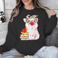 Teacher Pig Cute Farm Animal Book Lover School Student For Men Women Kids Unisex Sweatshirt Teacher Pig Cute Farm Animal Book Lover School Student For Men Women Kids Unisex Sweatshirt