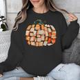 Thanksgiving Fall Books Pumpkins Vintage Library Teacher Kid Unisex Sweatshirt Thanksgiving Fall Books Pumpkins Vintage Library Teacher Kid Unisex Sweatshirt
