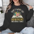 That's What I Do I Read Books And I Know Things Reading Unisex Sweatshirt