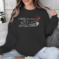 Thriller Book Fan Coffee With A Side Of Murder Unisex Sweatshirt