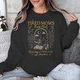 Tired Mom Book Club Running On Coffee Chaos And Chapters Unisex Sweatshirt