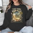 Tired Moms Book Club Cozy Night Coffee Reading Cat Unisex Sweatshirt Tired Moms Book Club Cozy Night Coffee Reading Cat Unisex Sweatshirt