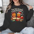 ’Tis The Season To Be Reading Book Lover Unisex Sweatshirt