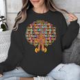 History Month Afro Women Girls Book Lover Librarian Unisex Sweatshirt History Month Afro Women Girls Book Lover Librarian Unisex Sweatshirt