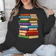 History Month Educated Black Leaders Reading Books Unisex Sweatshirt