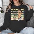 Never Underestimate Girl Read Book Reading Librarian Women Unisex Sweatshirt