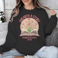 Unearth a Story 2026 Summer Reading Program Flowers Book Unisex Sweatshirt Unearth a Story 2026 Summer Reading Program Flowers Book Unisex Sweatshirt