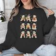 Vampire Reading Books Halloween Cute Teens Kids Unisex Sweatshirt Vampire Reading Books Halloween Cute Teens Kids Unisex Sweatshirt
