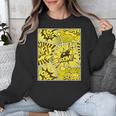 Varsity-Gold Yellow Comic Book University Varsity-Gold Unisex Sweatshirt