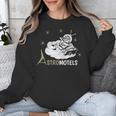 Vintage Hotel Matchbook Astro Motels 50s Retro Spaceman Unisex Sweatshirt Vintage Hotel Matchbook Astro Motels 50s Retro Spaceman Unisex Sweatshirt