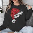 Vintage Retro Christmas Book Xmas Santa Hat Pajama Holiday Unisex Sweatshirt