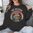 Vintage Try Reading Books Instead Of Banning Them Book Lover Unisex Sweatshirt Vintage Try Reading Books Instead Of Banning Them Book Lover Unisex Sweatshirt