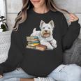 West Highland Terrier Books Dog Breed Westie For Men Women Kids Unisex Sweatshirt West Highland Terrier Books Dog Breed Westie For Men Women Kids Unisex Sweatshirt