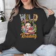 Wild About Reading Books Reader Lover Funny Teacher Animals For Men Women Kids Unisex Sweatshirt Wild About Reading Books Reader Lover Funny Teacher Animals For Men Women Kids Unisex Sweatshirt