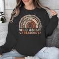 Wild About Reading Books Reader Lover Library Day Librarian Unisex Sweatshirt Wild About Reading Books Reader Lover Library Day Librarian Unisex Sweatshirt
