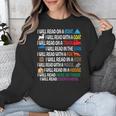 I Will Read Books On A Boat & Everywhere Reading Kids Book Unisex Sweatshirt