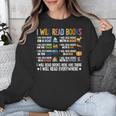 I Will Read Books On A Boat Fun Reading Lover Unisex Sweatshirt
