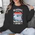 Winter Reading Book Bookworm Winter Unisex Sweatshirt Winter Reading Book Bookworm Winter Unisex Sweatshirt