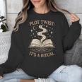 Witchy Book Club Pagan Reader Occult Fiction Coven Ritual Unisex Sweatshirt