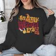 In My Wizard Era Groovy Bookish Fantasy Reader Book Lover Unisex Sweatshirt In My Wizard Era Groovy Bookish Fantasy Reader Book Lover Unisex Sweatshirt