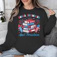 Women's Books Fireworks And Freedom Independence Day Book Lover Unisex Sweatshirt Women's Books Fireworks And Freedom Independence Day Book Lover Unisex Sweatshirt