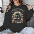 In A World Full Of Bookworms Be A Book Raven Reader Reading Unisex Sweatshirt In A World Full Of Bookworms Be A Book Raven Reader Reading Unisex Sweatshirt