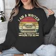 Writer Shirt Men Women Author Book Novelist Poet Unisex Sweatshirt