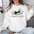 1965 Chapter Sixty Book Cat Lover 60th Birthday For Men Women Unisex Sweatshirt