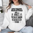 Abibliophobia Definition Book Reading Lover Fans Text Unisex Sweatshirt Abibliophobia Definition Book Reading Lover Fans Text Unisex Sweatshirt