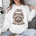 Audio Book Reader Book Lover Raccoon I Read With My Ears Unisex Sweatshirt Audio Book Reader Book Lover Raccoon I Read With My Ears Unisex Sweatshirt