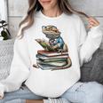 Bearded Dragon Reading Books Matching Bookworm Librarian Unisex Sweatshirt Bearded Dragon Reading Books Matching Bookworm Librarian Unisex Sweatshirt