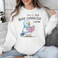 This Is My Book Character Costume I Pigeon Reading Tee Unisex Sweatshirt