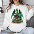 Book Dragon Reading Books Unisex Sweatshirt