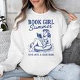 Book Girl Summer Unisex Sweatshirt Book Girl Summer Unisex Sweatshirt