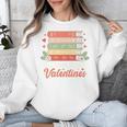 All Booked For Valentines Retro Book Lover Teacher Bookworm Premium Tri-Blend Unisex Sweatshirt