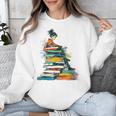 Books Abstract Artist Women Art Painting Books Unisex Sweatshirt Books Abstract Artist Women Art Painting Books Unisex Sweatshirt