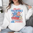 Books Fireworks And Freedom 4th Of July Book Lover Unisex Sweatshirt Books Fireworks And Freedom 4th Of July Book Lover Unisex Sweatshirt